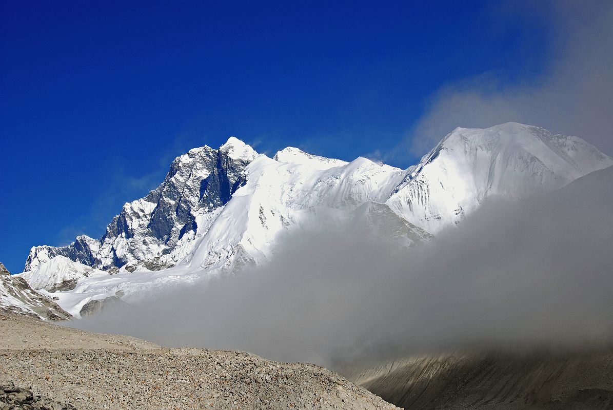 9 2 Nuptse, Lhotse, Lhotse Shar, Everest Kangshung East Face, Peak 38 And Shartse From Trail To East Col Camp